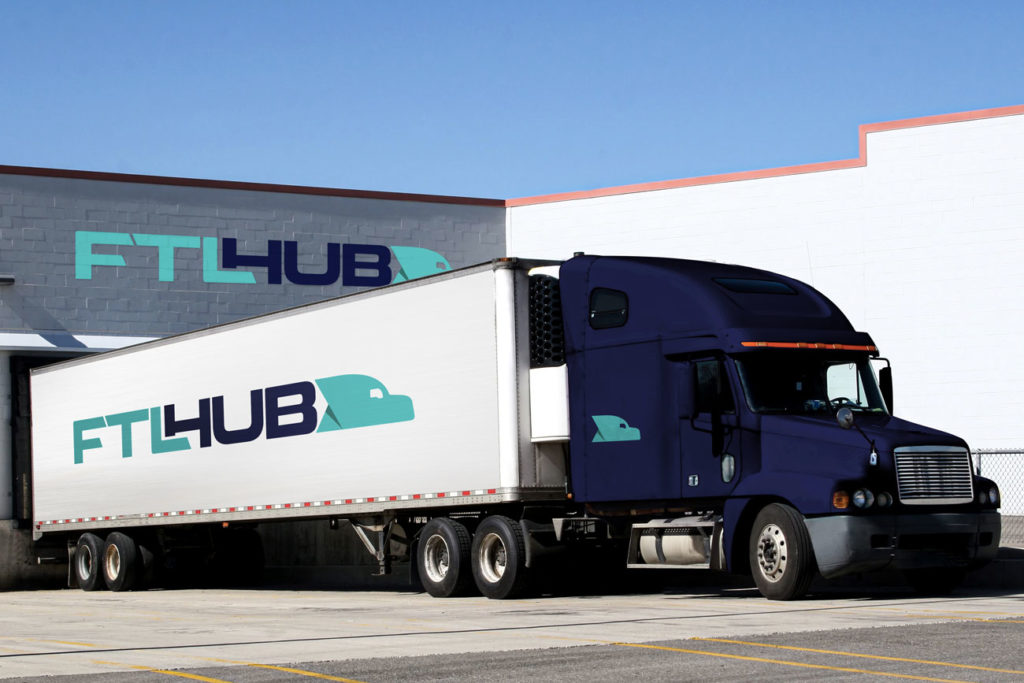 Truck with FTL Hub Branding